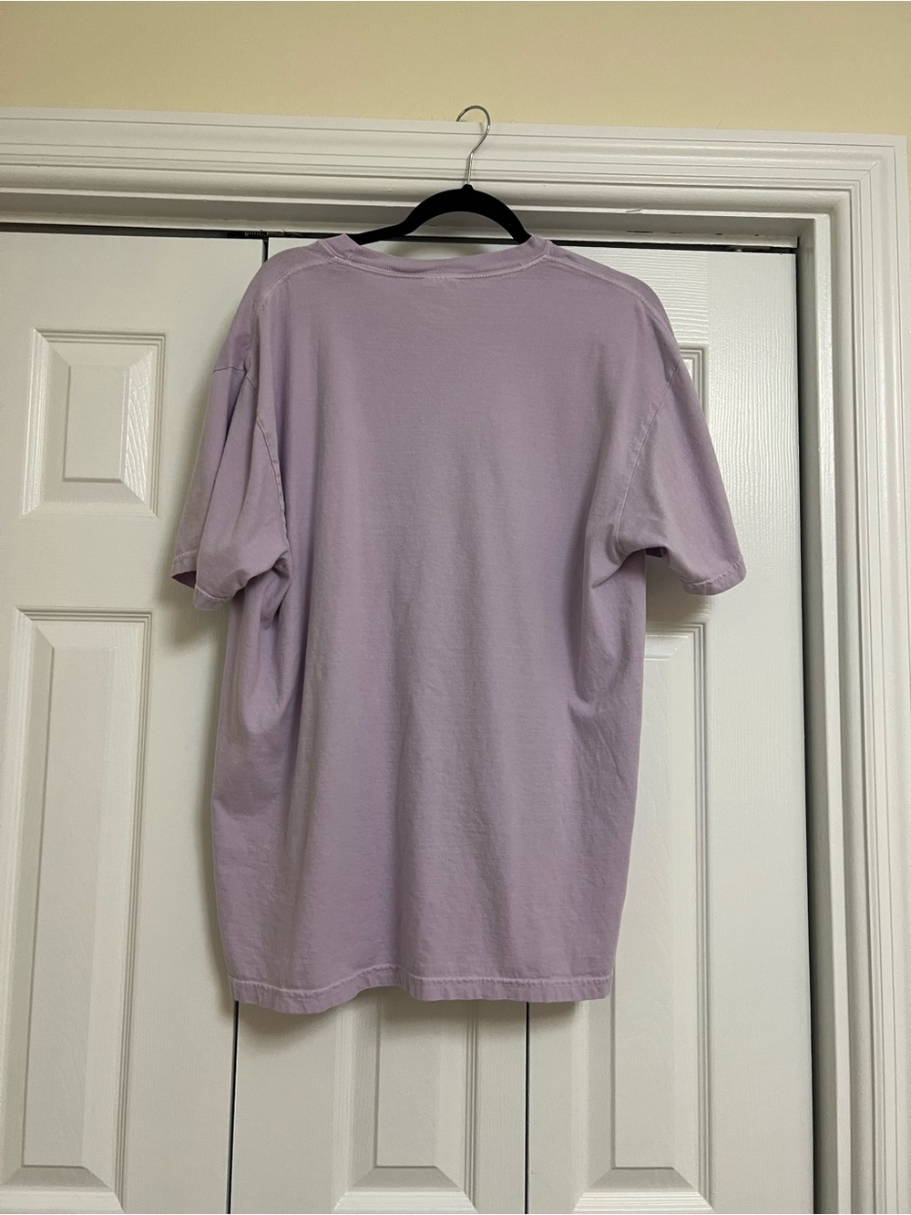 Comfort Colors Lavender 'Trust in God' Oversized Tee - Picture 4 of 5